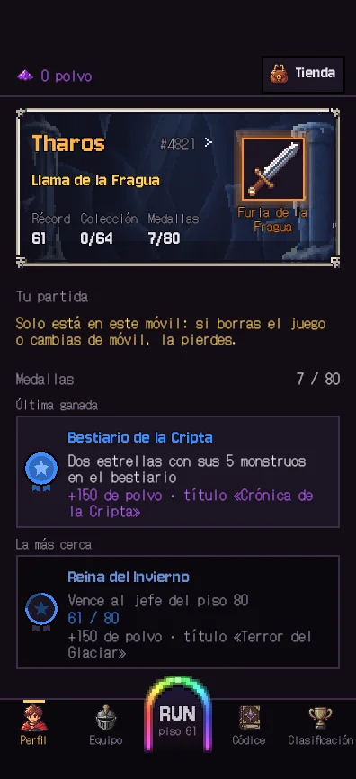 La primera tarjeta de jugador